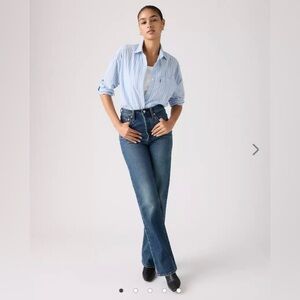 LEVIS RIBCAGE STRAIGHT JEANS